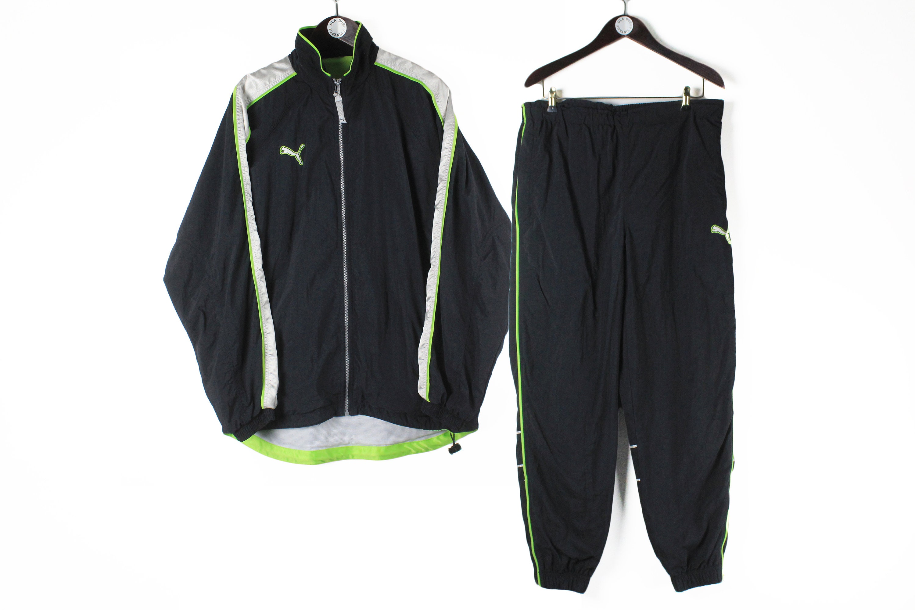 Vintage PUMA Tracksuit Size Men's L Authentic Rare Retro