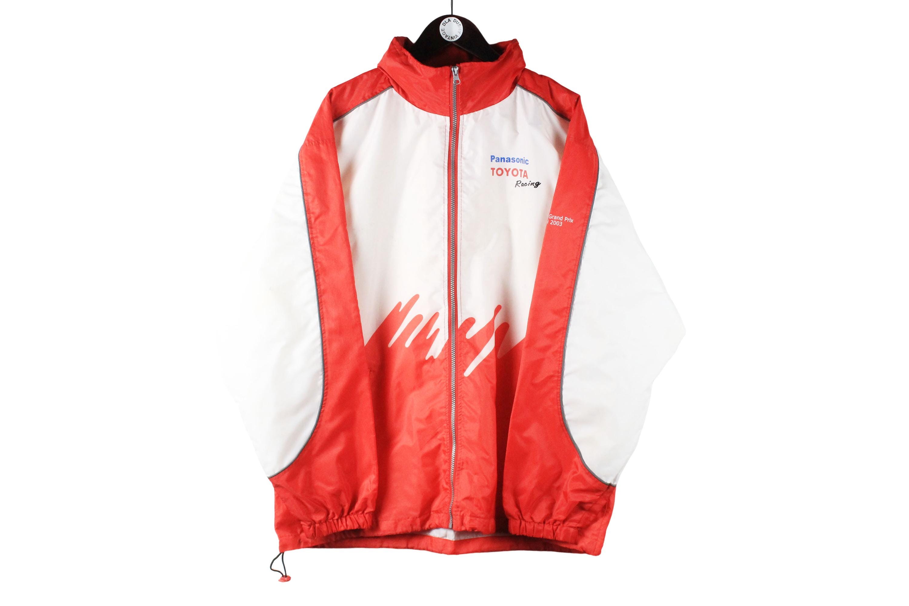 Vintage PANASONIC TOYOTA Racing Formula 1 Team Jacket 2003 Grand 