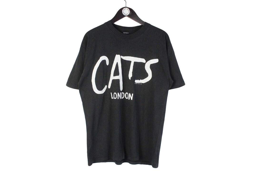 古着 80s USA製 CATS キャッツ ミュージカル グラフィック