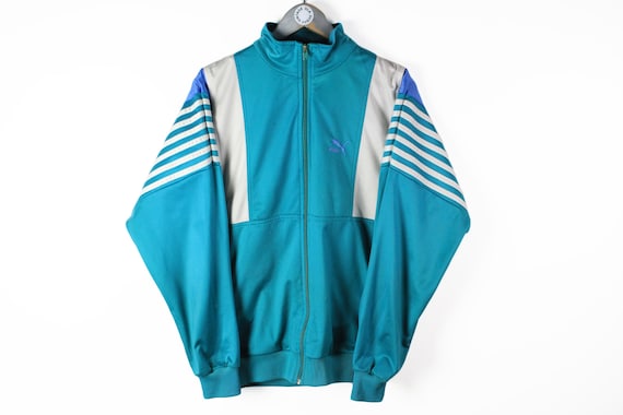 PUMA アルジェリア代表 トラックジャケット L相当 白グリーン