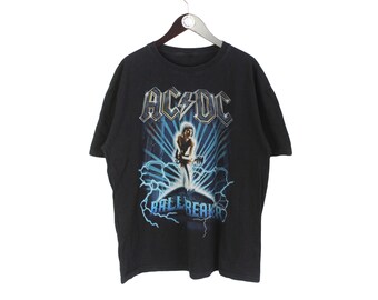 AC/DC Shirt Vintage 1988 80s Blow Up Your Video World Tour Tshirt 