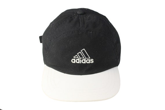 vintage ADIDAS cap Black gray athletic hat Collec… - image 2