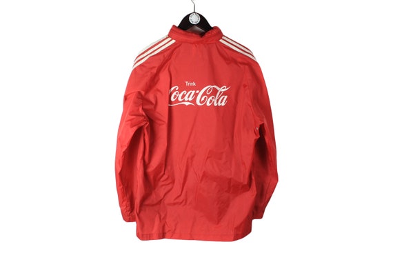 vintage ADIDAS Coca-Cola Jacket Size men's M/L au… - image 2