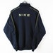 vintage NIKE track jacket authentic Size M blue retro hipster sport style 90's hip hop running streetwear big logo classic athletic wear 