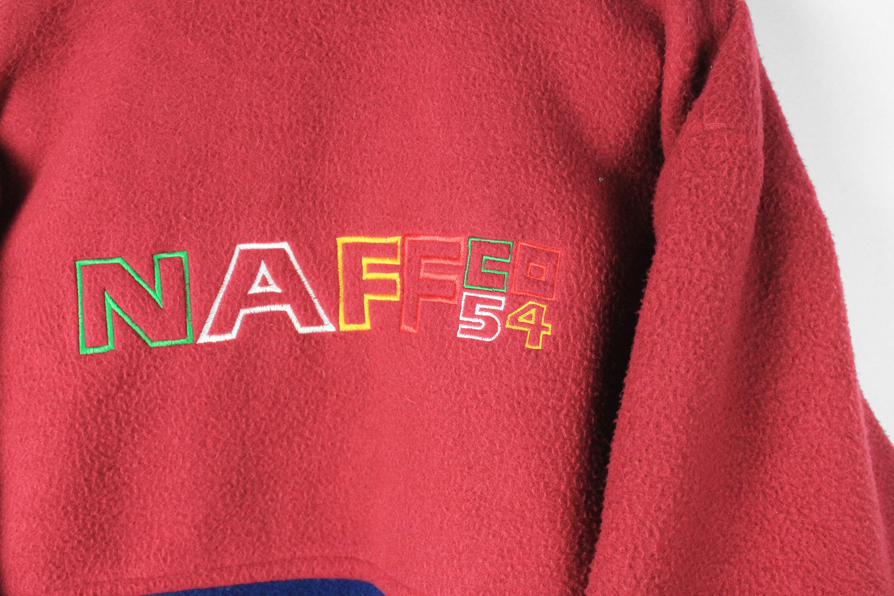 Vintage NAF NAF fleecesweater maat S herentrui uniseks authentieke jaren 90 ski buiten warme zeldzame retro wintersporttrui met volledige ritssluiting Etsy Nederland