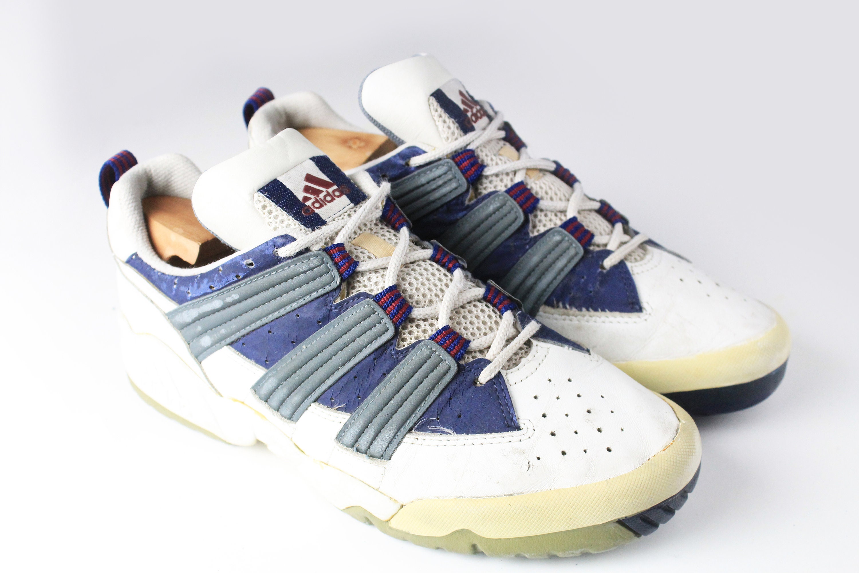 Vintage ADIDAS Sneakers Size Men's US 8 Rare Retro Athletic Vintage ADIDAS Sneakers Size Men's US 8 Rare Retro Athletic