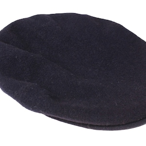 vintage KANGOL Newsboy Flat Cap Size M Black Cabbie baker boy 504 Style Contour Fitted Beret retro hip hop UK 00s wool hat peaky blinders