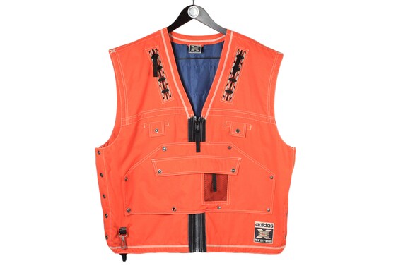 reservoir Dapperheid psychologie Vintage ADIDAS EXTREME Vest Jacket Men's Size L/XL - Etsy Norway