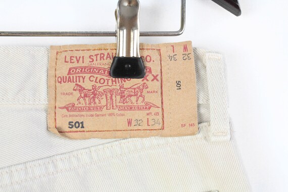 vintage LEVIS 501 JEANS authentic men's Pants Siz… - image 6