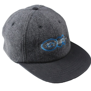 vintage O&#39;NEILL Cap big logo Fleece hat one size retro authentic 90&#39;s gray sport summer vibe sun visor athletic classic men&#39;s Surfing style