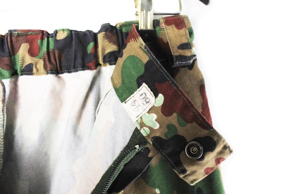 Genuine Swiss army field trousers M70 Switzerland combat Camo sniper pants NEW