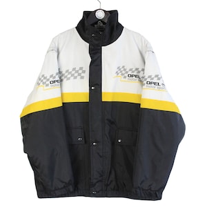 90s フランス　ナイロンジャケット　opel 90s フランス ナイロンジャケット opel - メルカリ
