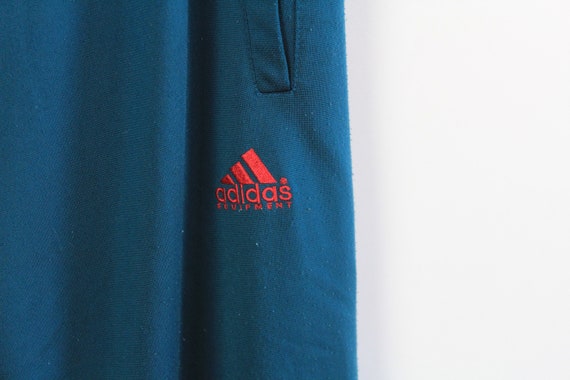 vintage ADIDAS EQUIPMENT tracksuit blue red Size … - image 9