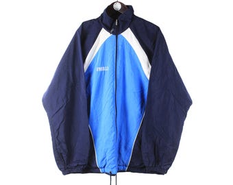 レア！ビンテージ PUMA トラックジャケットLサイズ ヴィンテージ PUMA メンズ トラックジャケット サイズ L 本物 ブルー