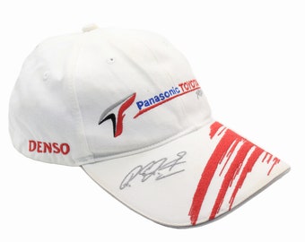 Vintage PANASONIC TOYOTA Racing F1 Team Olivier Panis Cap One Size