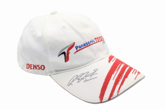 Vintage PANASONIC TOYOTA Racing F1 Team Olivier Panis Cap One Size