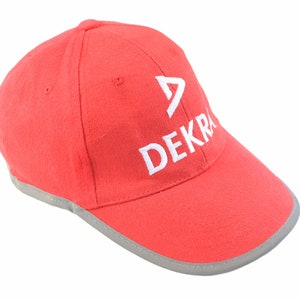 vintage DEKRA Cap One Size red race team Hat Big logo F1 Formula 1 men&#39;s sport style racing Ferrari authentic sponsor cap