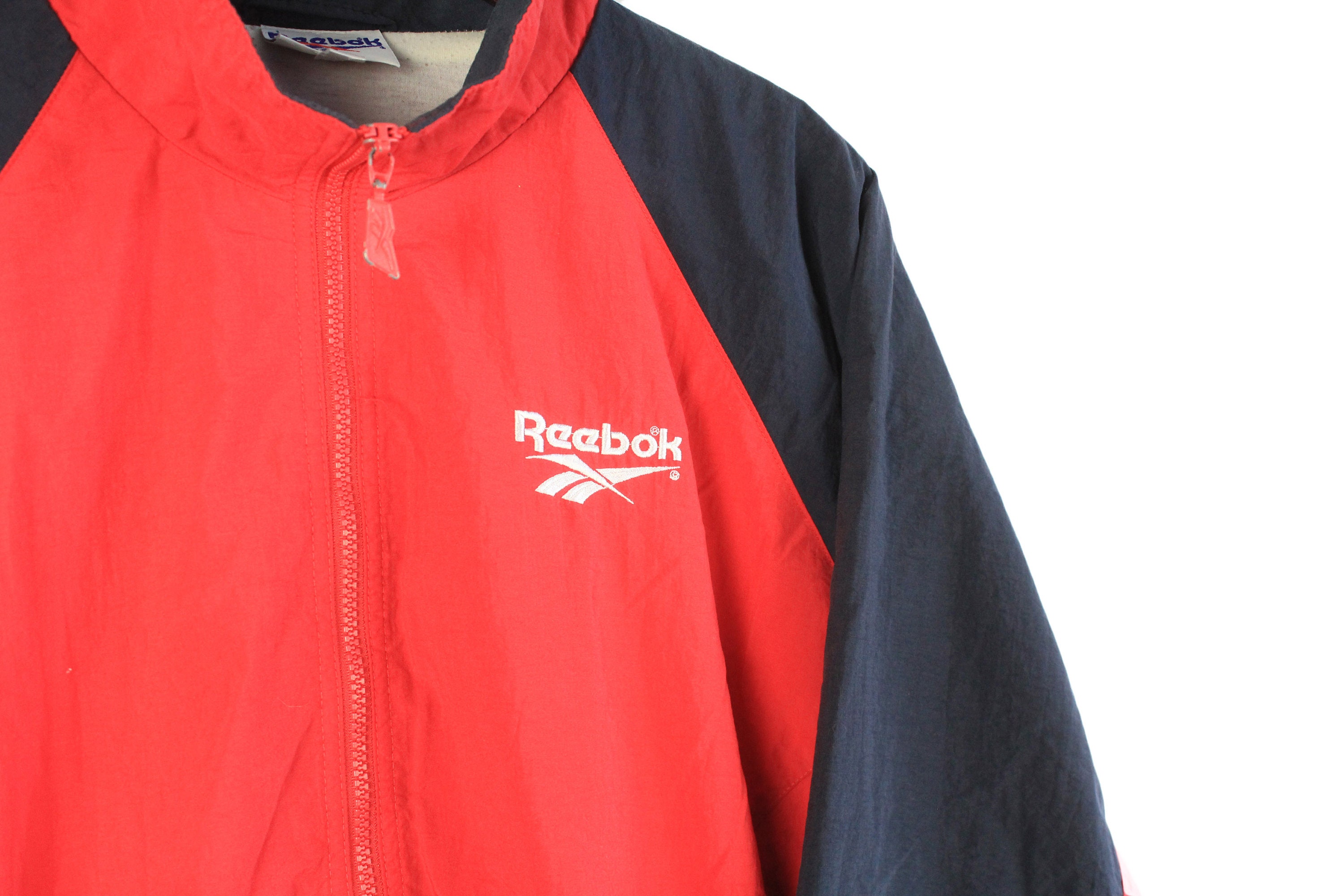 Vintage REEBOK Track Jacket Size L Oversize Authentic Rare