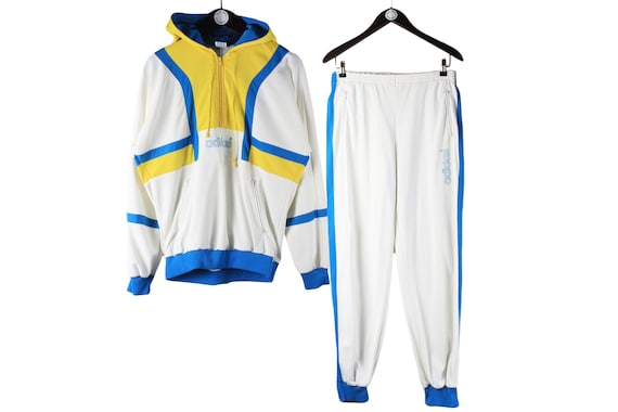 vintage ADIDAS tracksuit retro sport style rave 9… - image 1