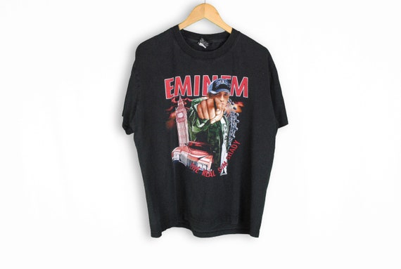 Har lært arabisk Til fods Vintage EMINEM the Real Slim Shady T-shirt RED Rock of the - Etsy Finland