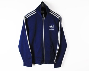 Vintage Adidas Firebird Navy Blue Track Jacket Size XL | Etsy