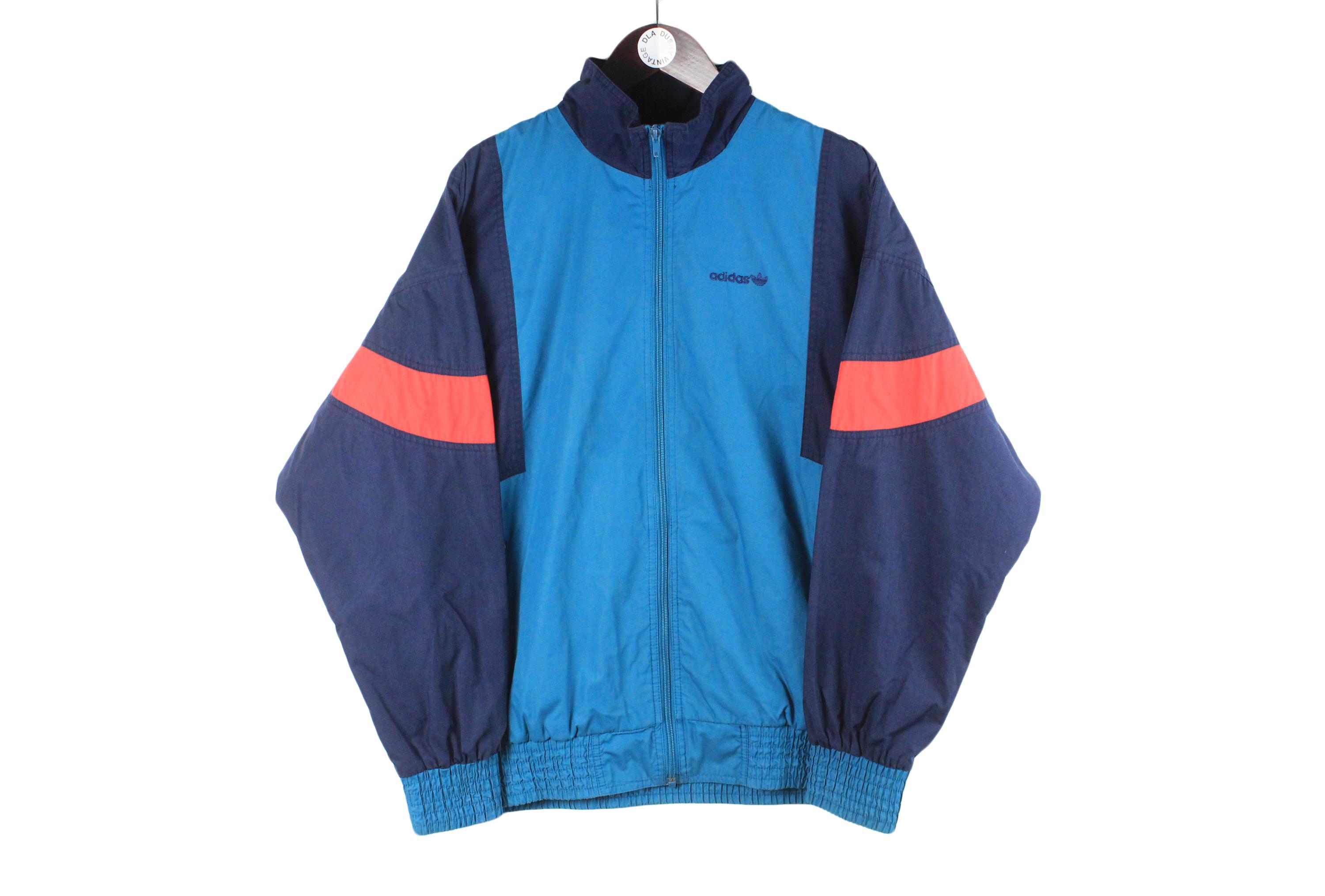 ヴィンテージ ADIDAS トラックジャケット サイズM メンズ フルジップ