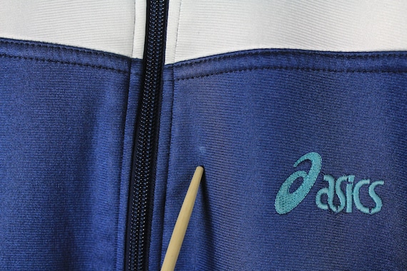 Vintage ASICS Track Jacket Authentic Long Sleeve Small Logo Vintage ASICS Track Jacket Authentic Long Sleeve Small Logo
