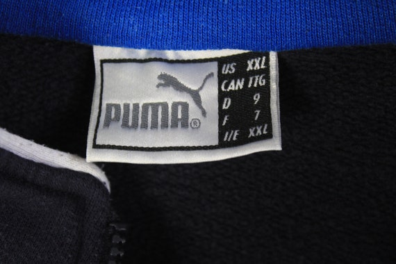 vintage PUMA small logo sweatshirt 1/4 zip authen… - image 5