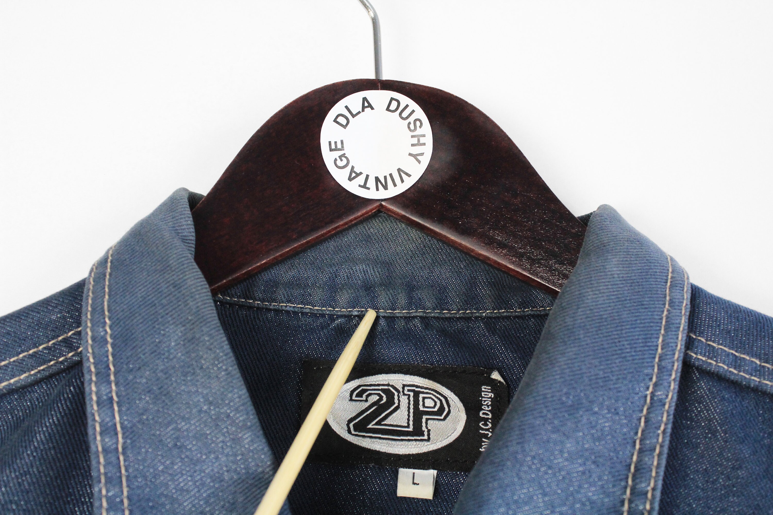 Vintage 2PAC by J.C. Design Denim Jacket Size L Men's Jeans