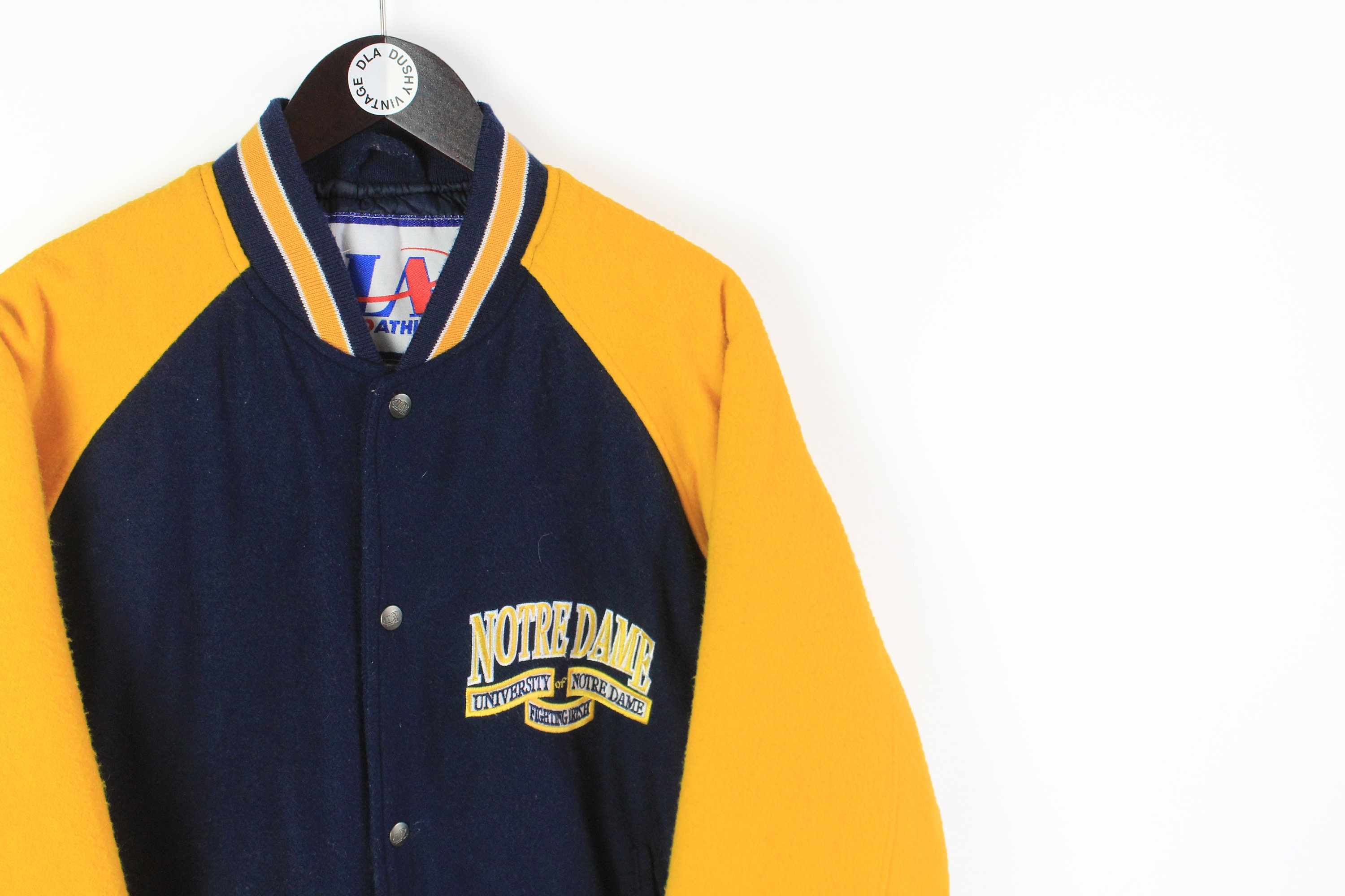 Maillot De Hockey Vintage Notre Dame Fighting Irish Starter Années 90 - Taille Youth XL (équivalent Homme S)