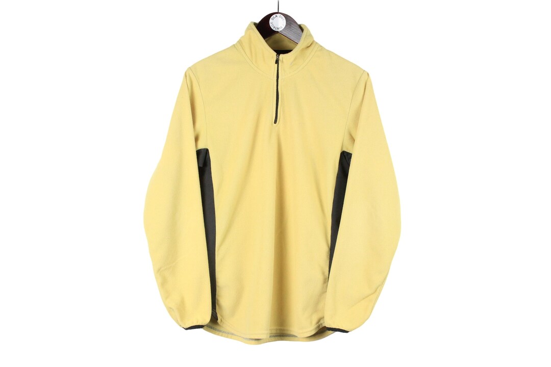 retro gold vintage nike crew fleece