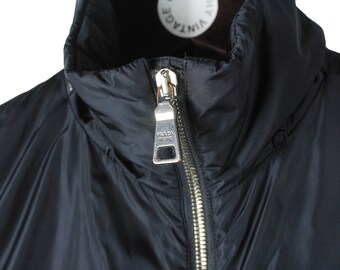 【VINTAGE】プラダ レディース ジャケット Vintage PRADA Jacket Authentic Women's Size 44 Navy Blue
