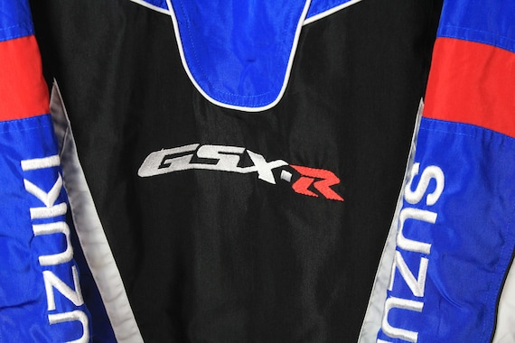 vintage SUZUKI R GSX Racing Jacket authentic Size men… - Gem
