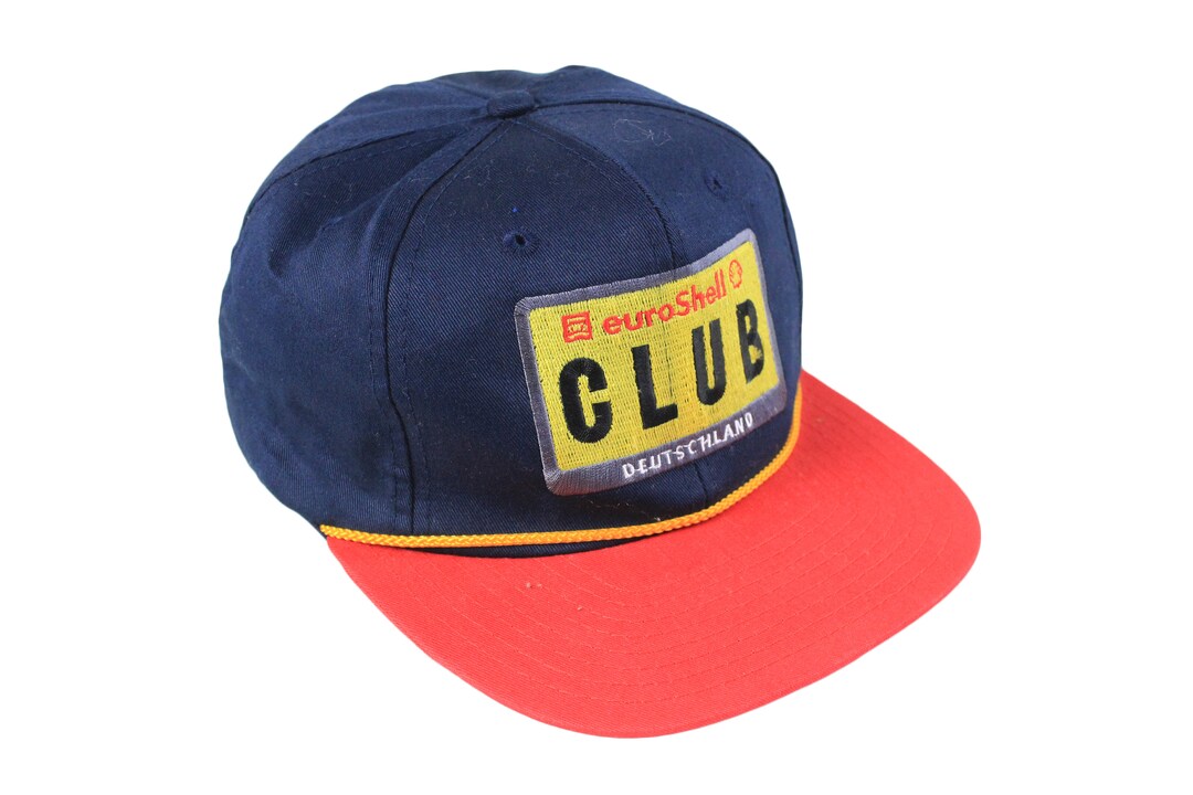 Retro Racing Hat Vintage SHELL Cap One Size Classic Big Logo Authentic Race Team Retro ...