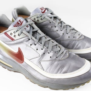 vintage NIKE Air Max BW Sneakers athletic shoes Size US 11 retro sport 00s 90s International trainers casual streetwear techno silver swoosh
