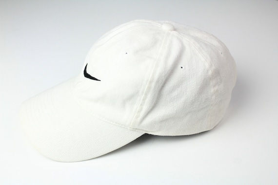 vintage NIKE hat swoosh small logo baseball cap h… - image 3