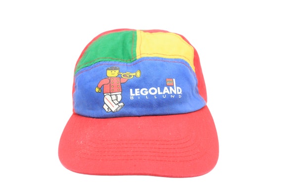 vintage LEGOLAND hat big logo multicolor baseball… - image 2