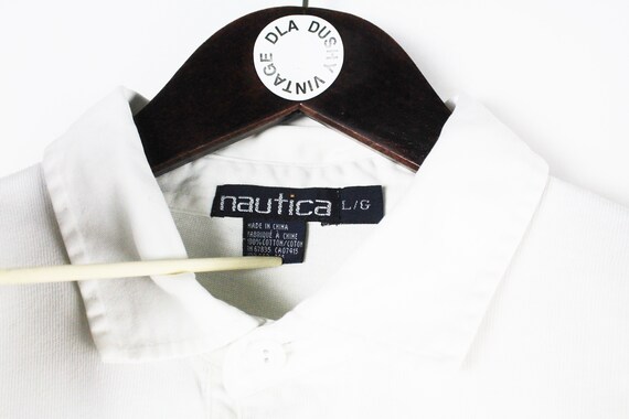 vintage NAUTICA rugby shirt Blue Water Challenge … - image 5