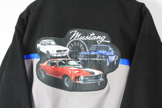 Vintage FORD Mustang Men\'s Jacket Black Size L Big Logo Authentic Retro  Racing 00\'s Car Sport Athletic Light Windbreaker Mechanic Wear - Etsy