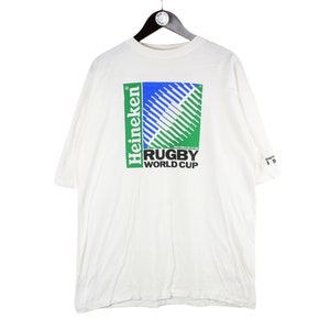 ハイネケン キャップ Tシャツ(レディース) ラグビーワールド