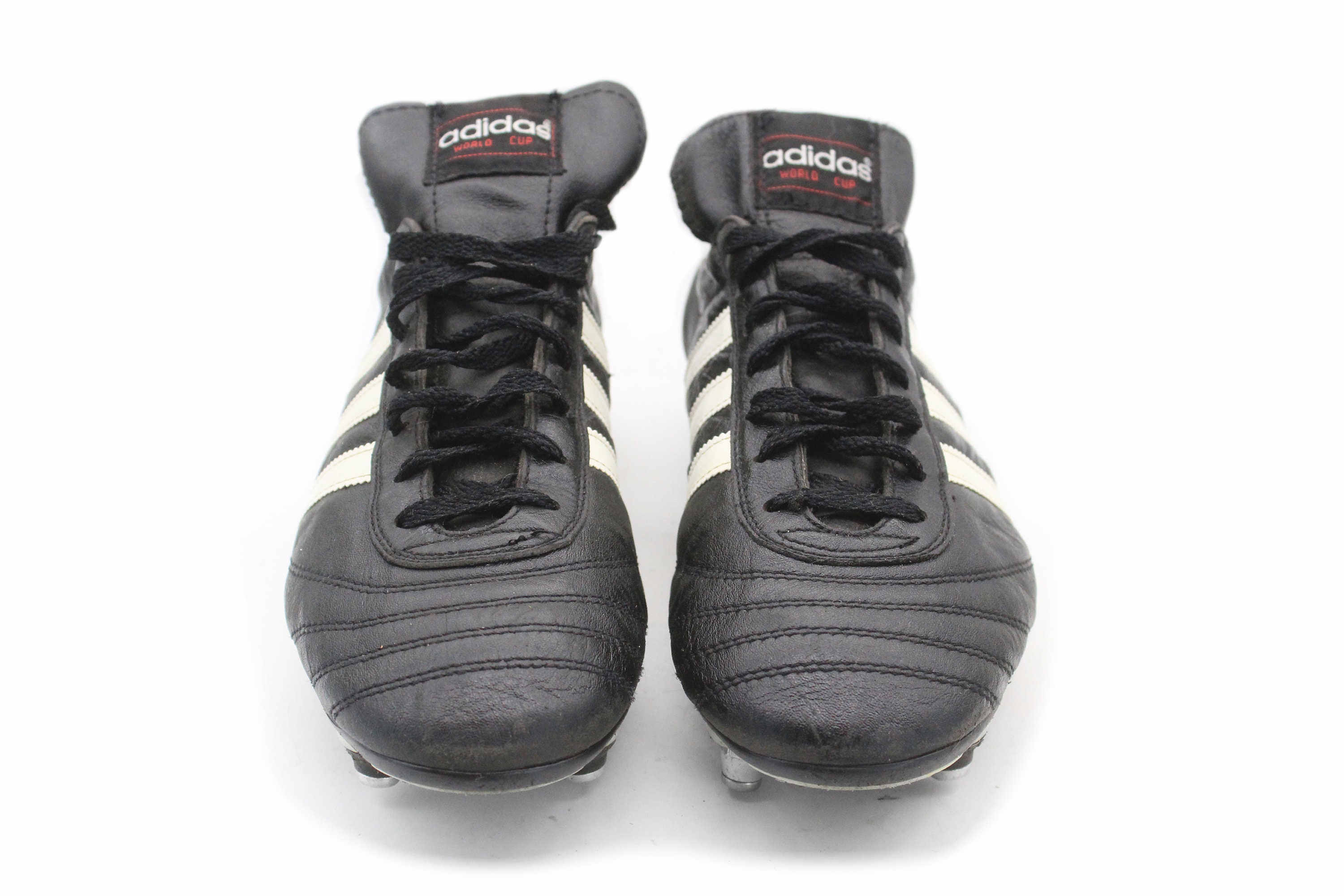 Vintage ‘05 Men’s adidas ‘66  World Cup black soccer shoes indoor turf size 9.5 adidas Copa Mundial Art 015110 Us9 42.5/270 made in germany main image 2