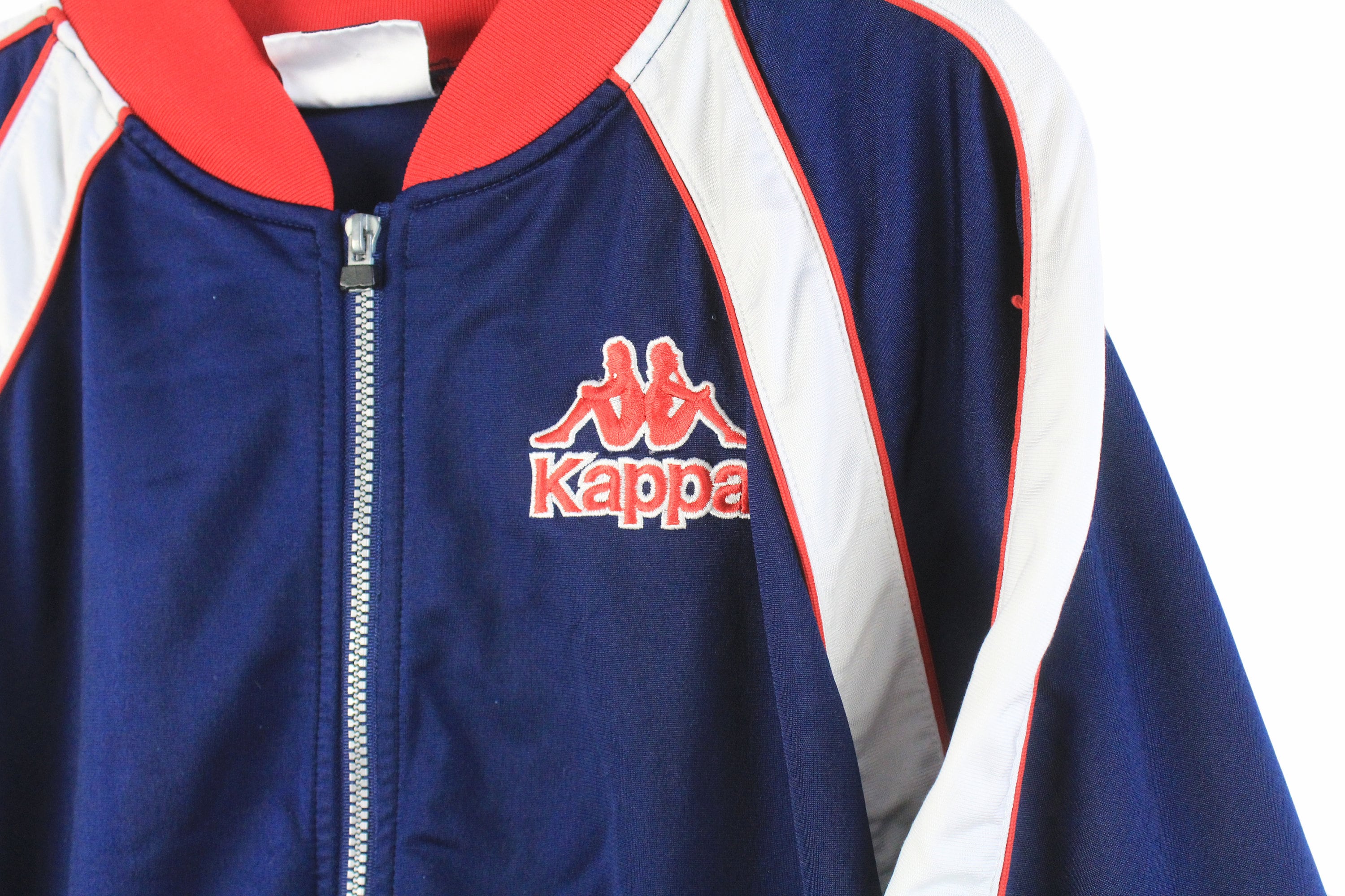 Men's KAPPA Vintage Style Full-Zip Polyester Track Suit