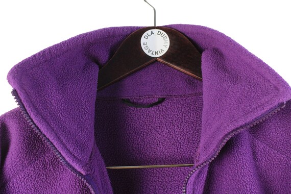 vintage BERGHAUS FLEECE sweater Retro purple men'… - image 5
