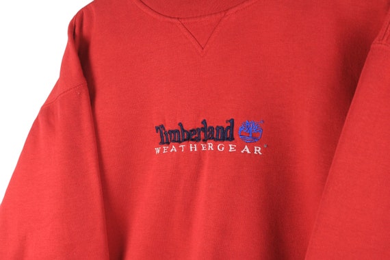 vintage TIMBERLAND sweatshirt authentic rare retr… - image 3