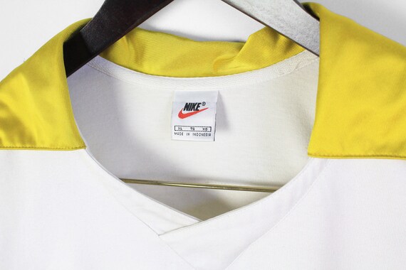 vintage NIKE Swoosh big logo authentic T-Shirt wh… - image 4
