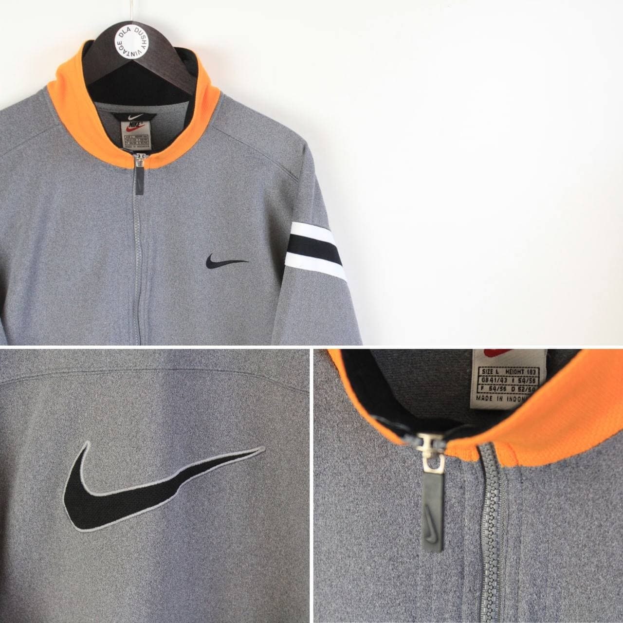Vintage NIKE Tracksuit Size L Oversize Retro Sport Clothing Etsy