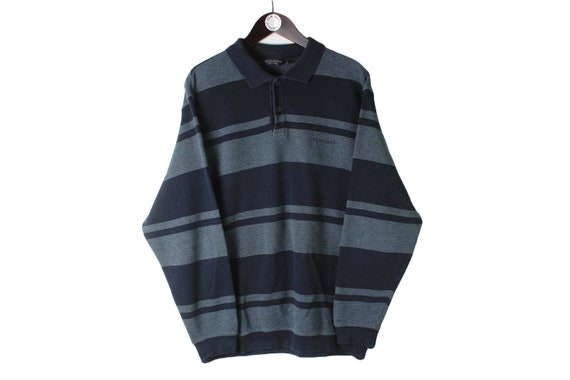 vintage YVES SAINT LAURENT Sweater collared Jumpe… - image 1