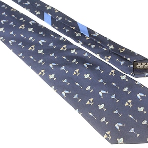 vintage Salvatore Ferragamo Tie silk luxury pattern necktie retro beautiful print 90&#39;s gift for him accessories classic authentic style