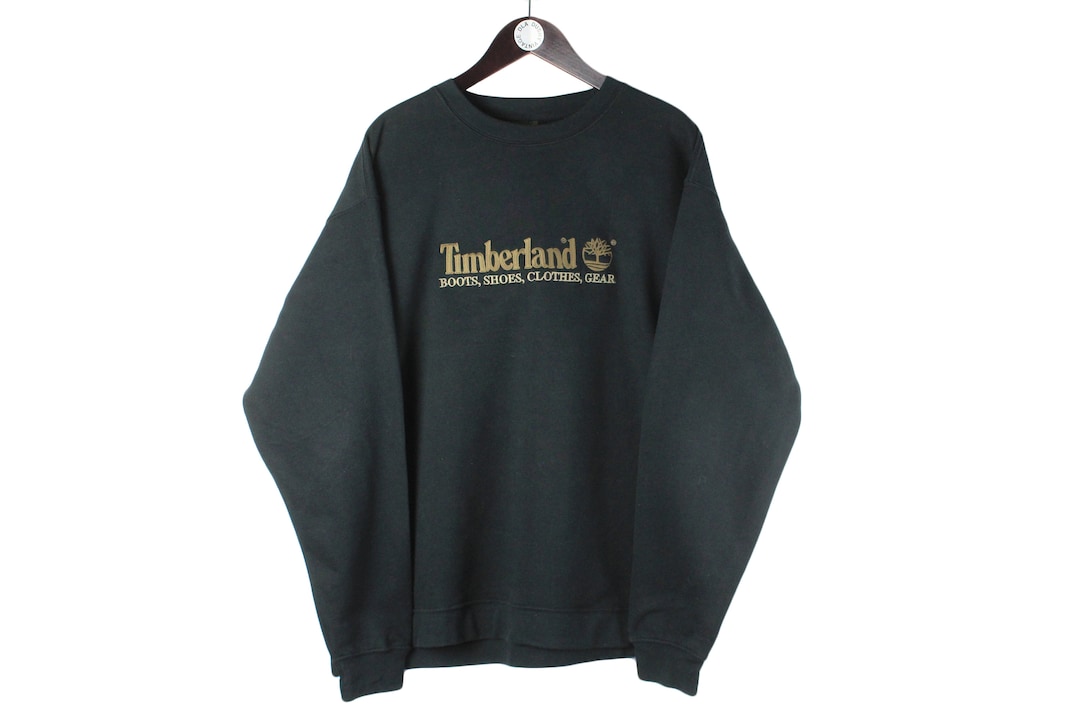 Black timberland sweatshirt outlet