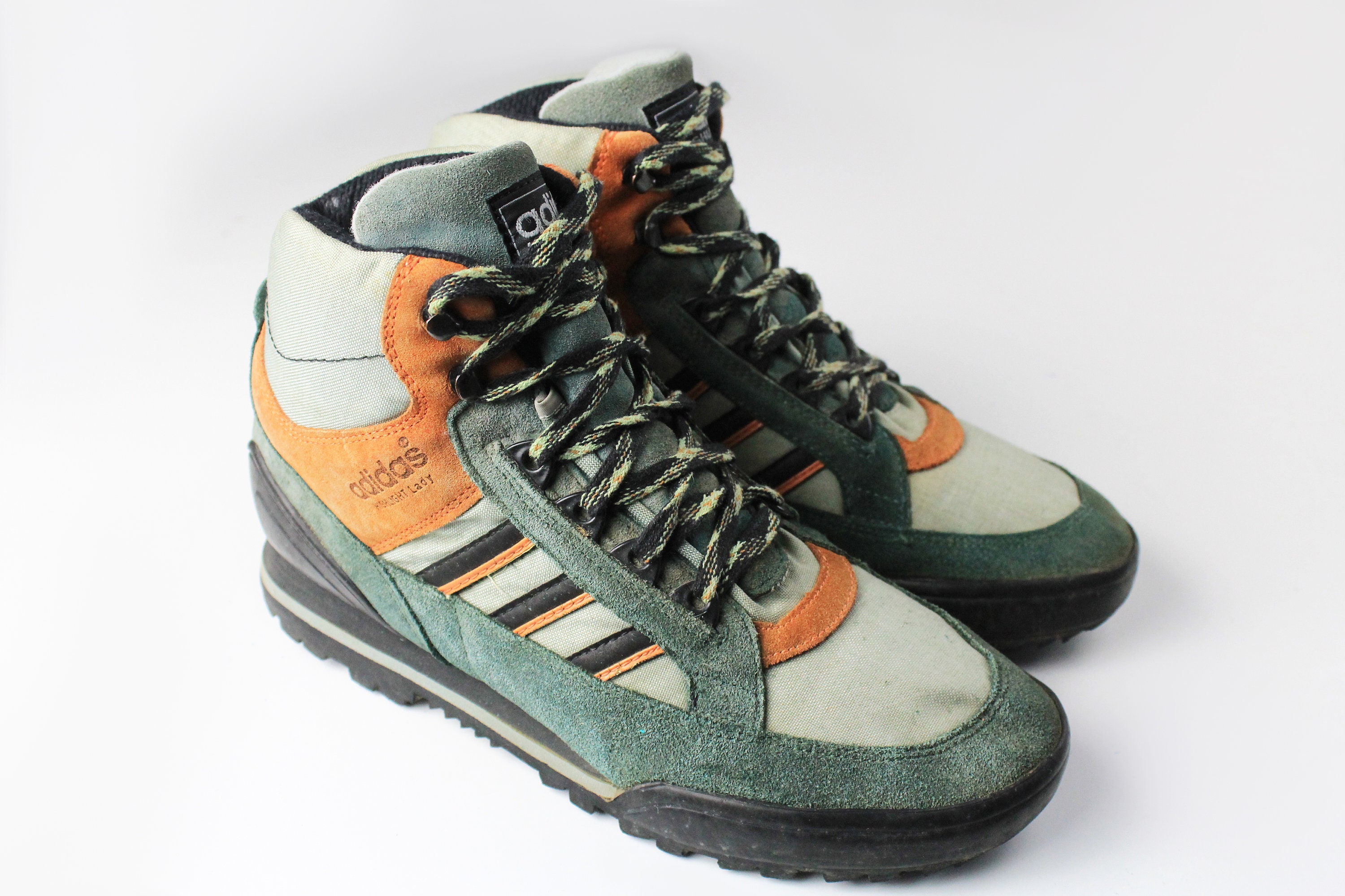 vintage adidas hiking boots